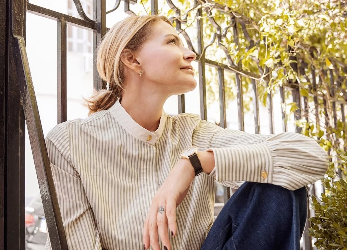 Τζένη Μπαλατσινού | Για πεζοπορία με τον γιο της, Παναγιώτη Αντώνιο