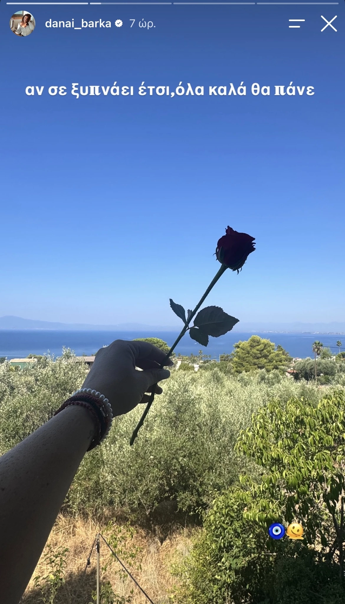 Δανάη Μπάρκα | Η ρομαντική χειρονομία από τον σύζυγό της, Φάνη "Αν σε ξυπνάει έτσι, όλα καλά θα πάνε"