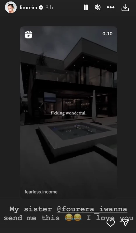 Ελένη Φουρέιρα | Το άκρως εμψυχωτικό μήνυμα της αδερφής της, Ιωάννας