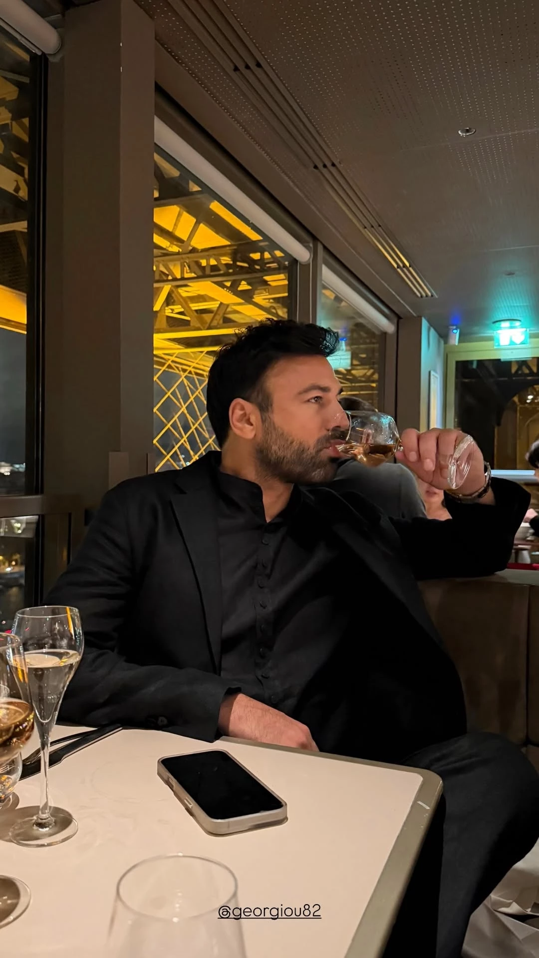 Ο Ανδρέας Γεωργίου και η Σιμώνη Χριστοδούλου στο Παρίσι