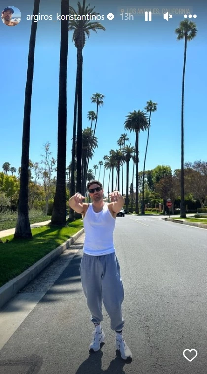 Κωνσταντίνος Αργυρός - Αλεξάνδρα Νίκα | Μαζί στο Beverly Hills για το Πάσχα - Οι ξεχωριστές αναρτήσεις που "πρόδωσαν" το ταξίδι