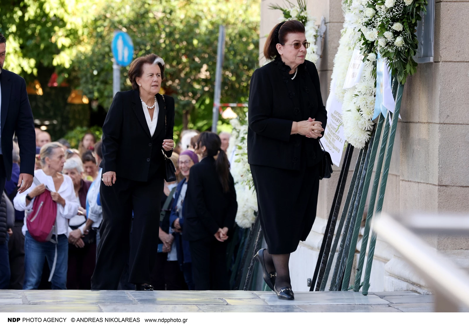 Η Άννα Παναγιωταρέα και η Λίνα Μενδώνη