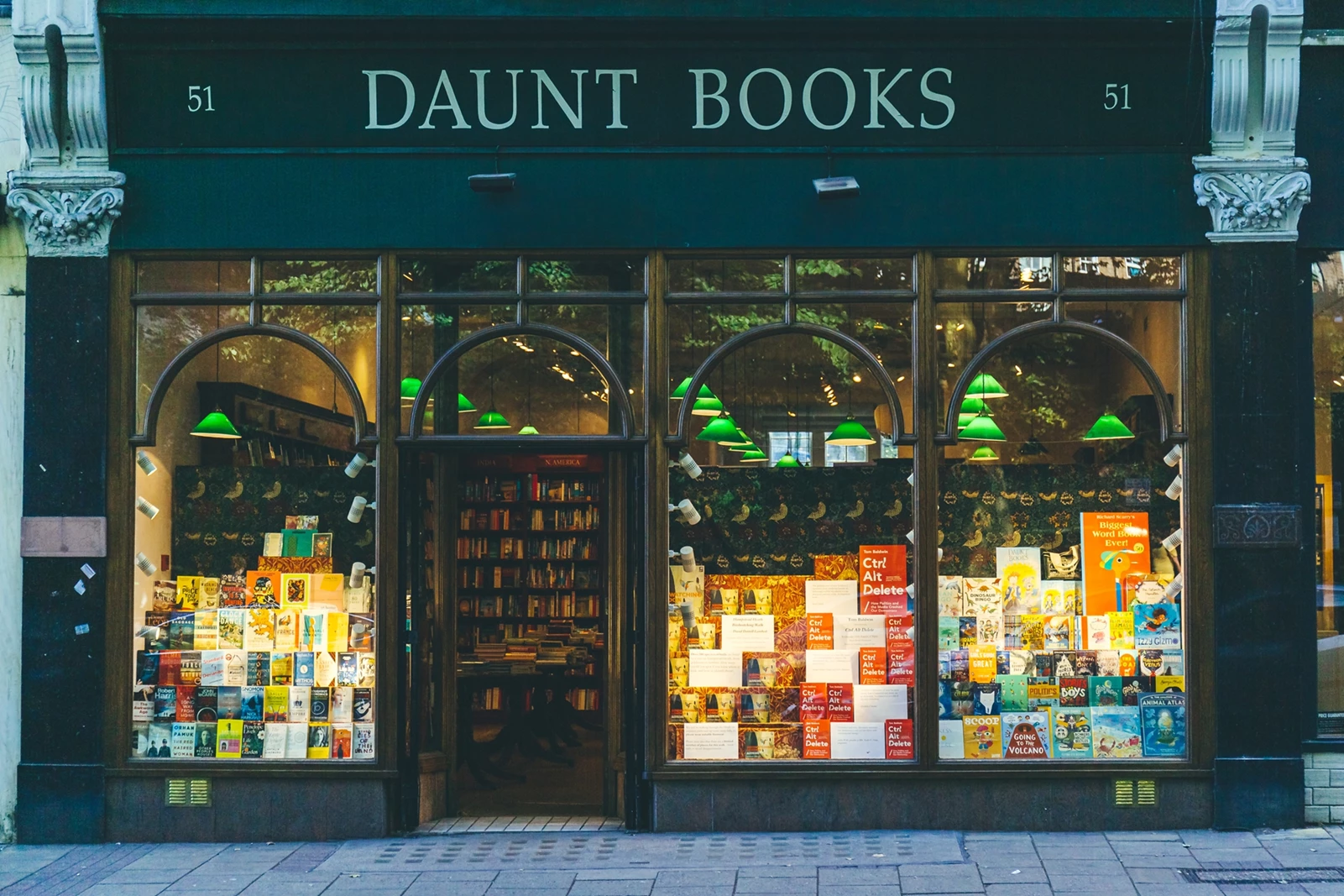 The Daunt Books on End Road in Hampstead, London