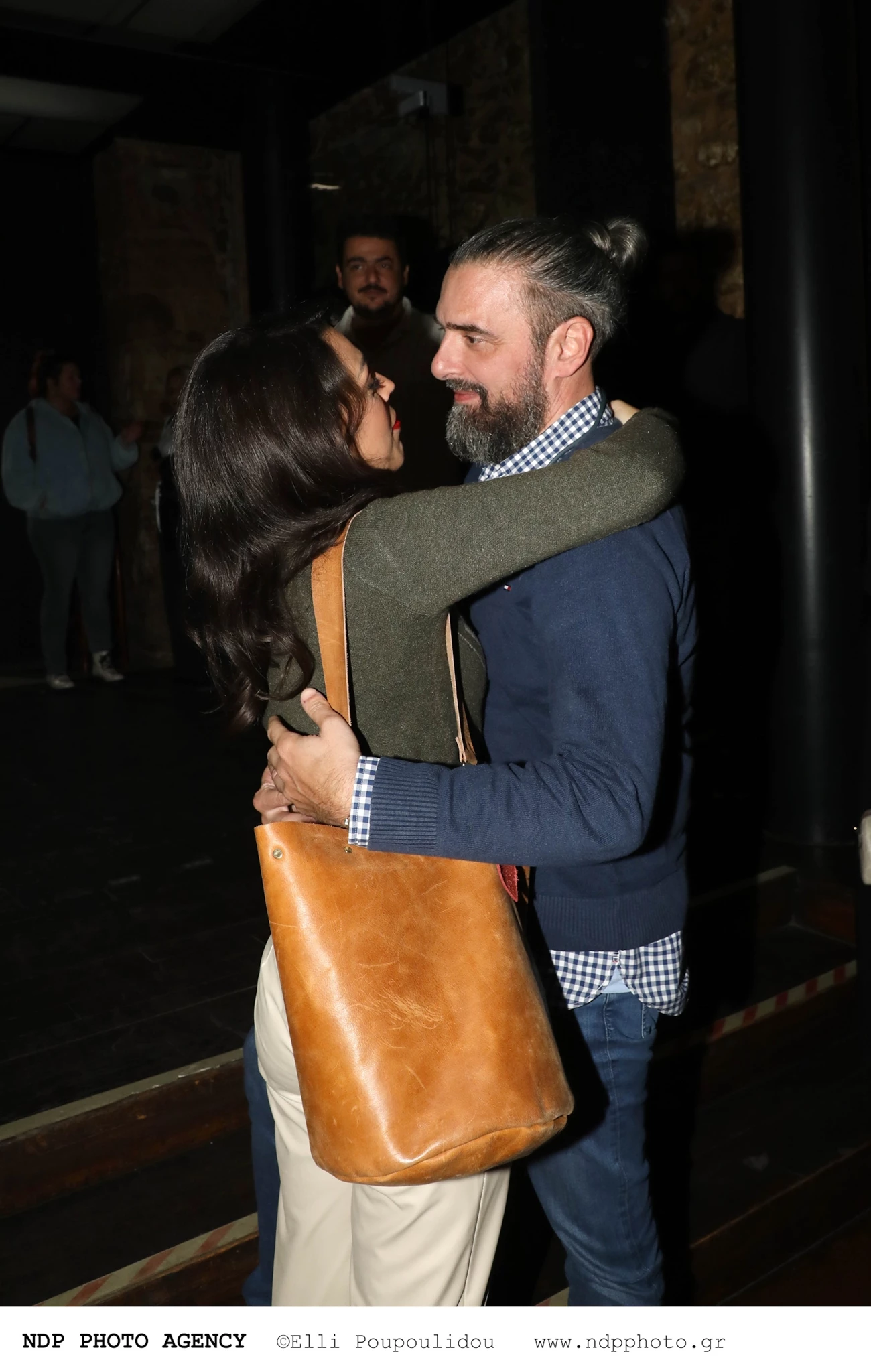 Η Άννα Μενεννάκου και ο Σωτήρης Τσαφούλιας