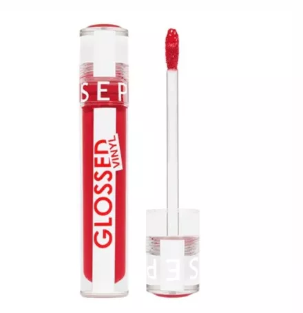 Glossed Vinyl Intense Lip Lacquer στην απόχρωση 08 Orange Impulse, Sephora Collection (sephora.gr)