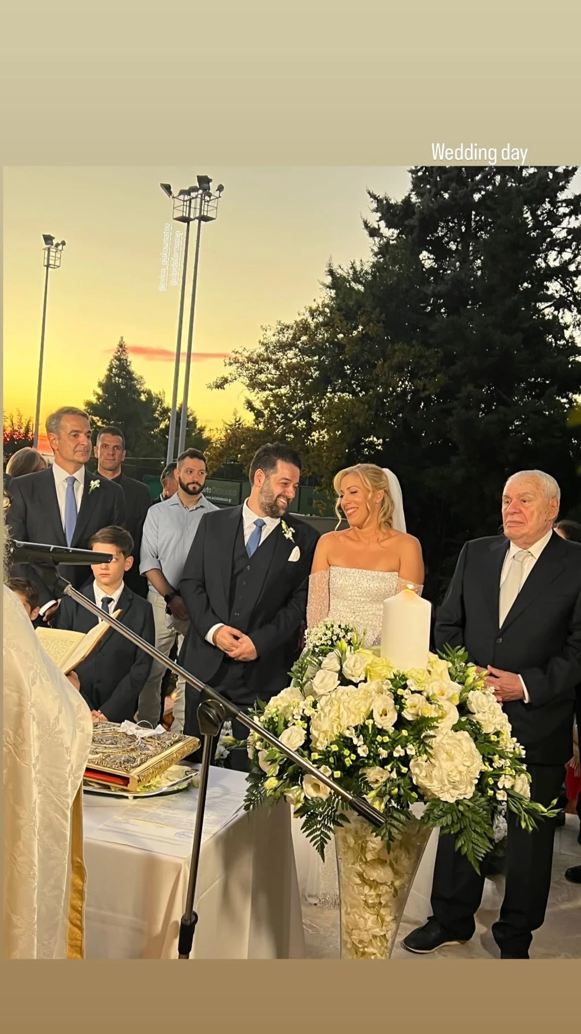 Εβίνα Γιακουμάτου | Η κόρη του Γεράσιμου Γιακουμάτου παντρεύτηκε με κουμπάρο τον Κυριάκο Μητσοτάκη