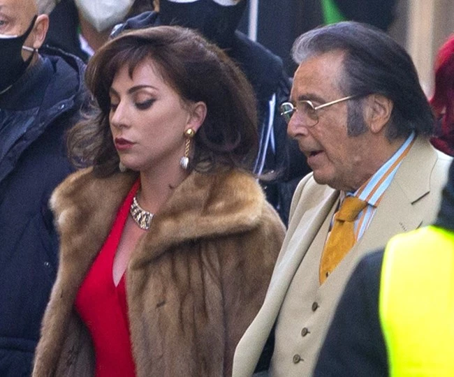 House of Gucci | Νέες φωτογραφίες της Lady Gaga με τον Al Pacino