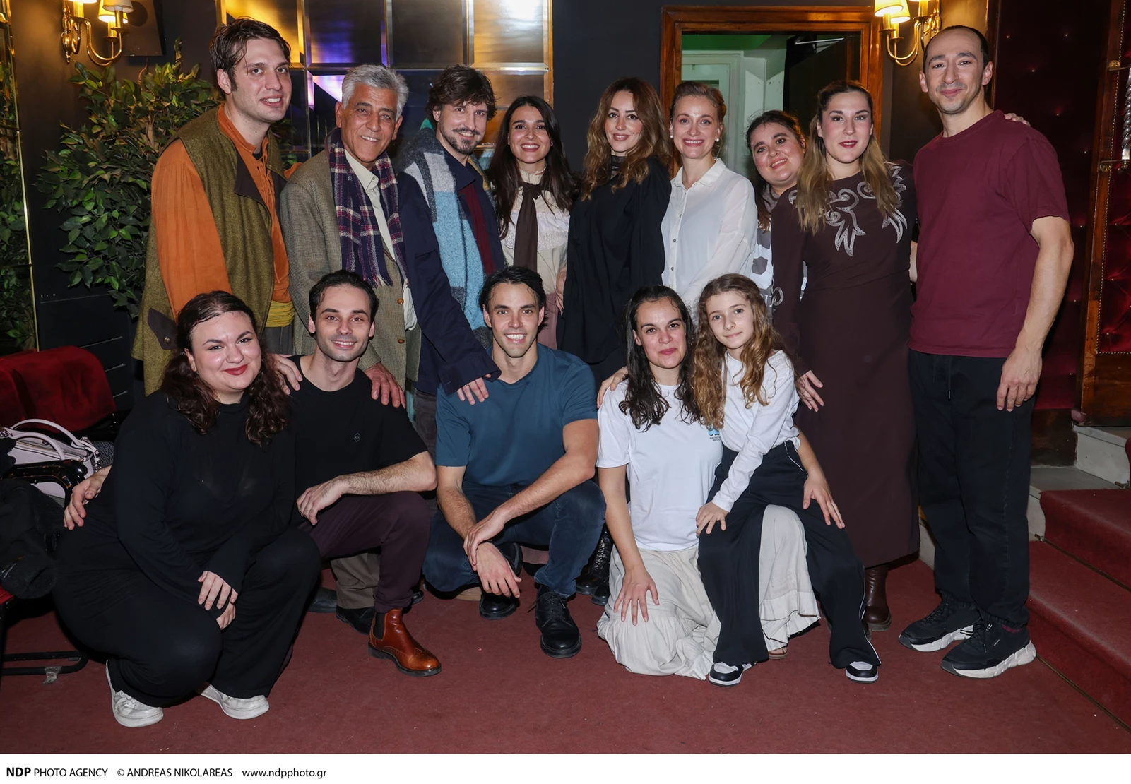 Η Λένα Δροσάκη στην πρεμιέρα "Το κοριτσάκι με τα σπίρτα"