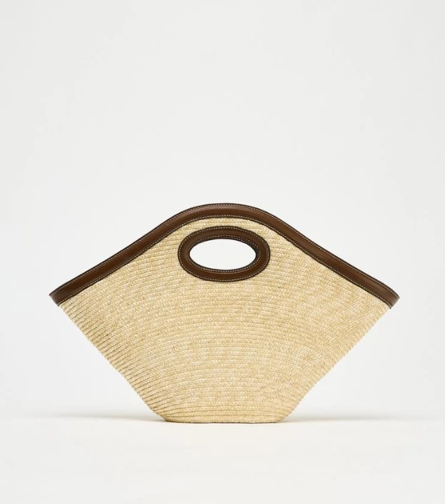 Τσάντα σε σχήμα καλαθιού Zara