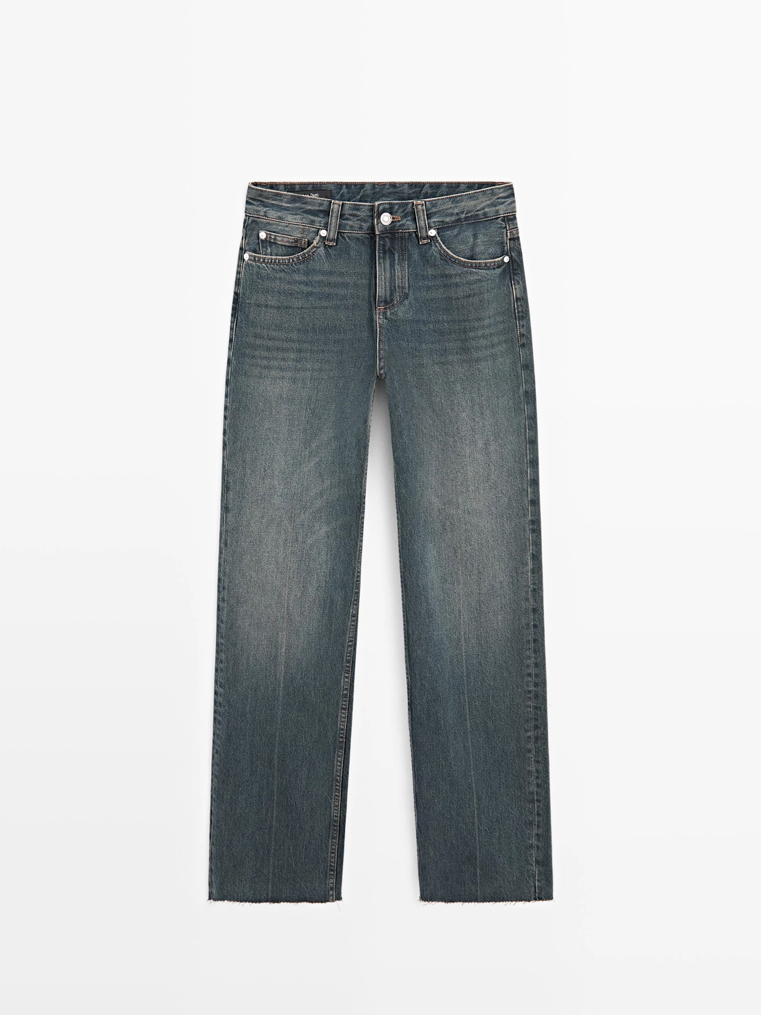 Τζιν παντελόνι σε ίσια γραμμή Massimo Dutti