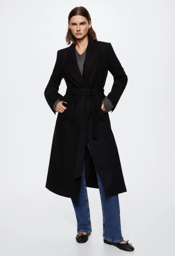 Robe Coat | Βρήκαμε στη Mango tο αγαπημένο παλτό των fashionistas που οφείλεις να έχεις στην γκαρνταρόμπα σου