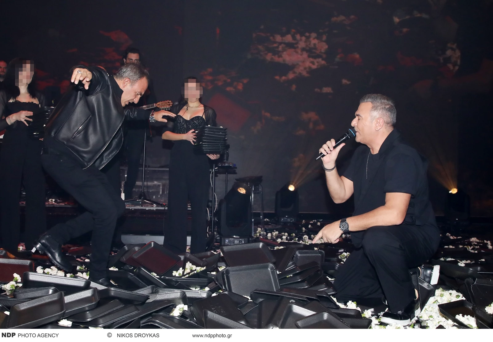 Ο Νίκος Αλιάγας με τον Αντώνη Ρέμο