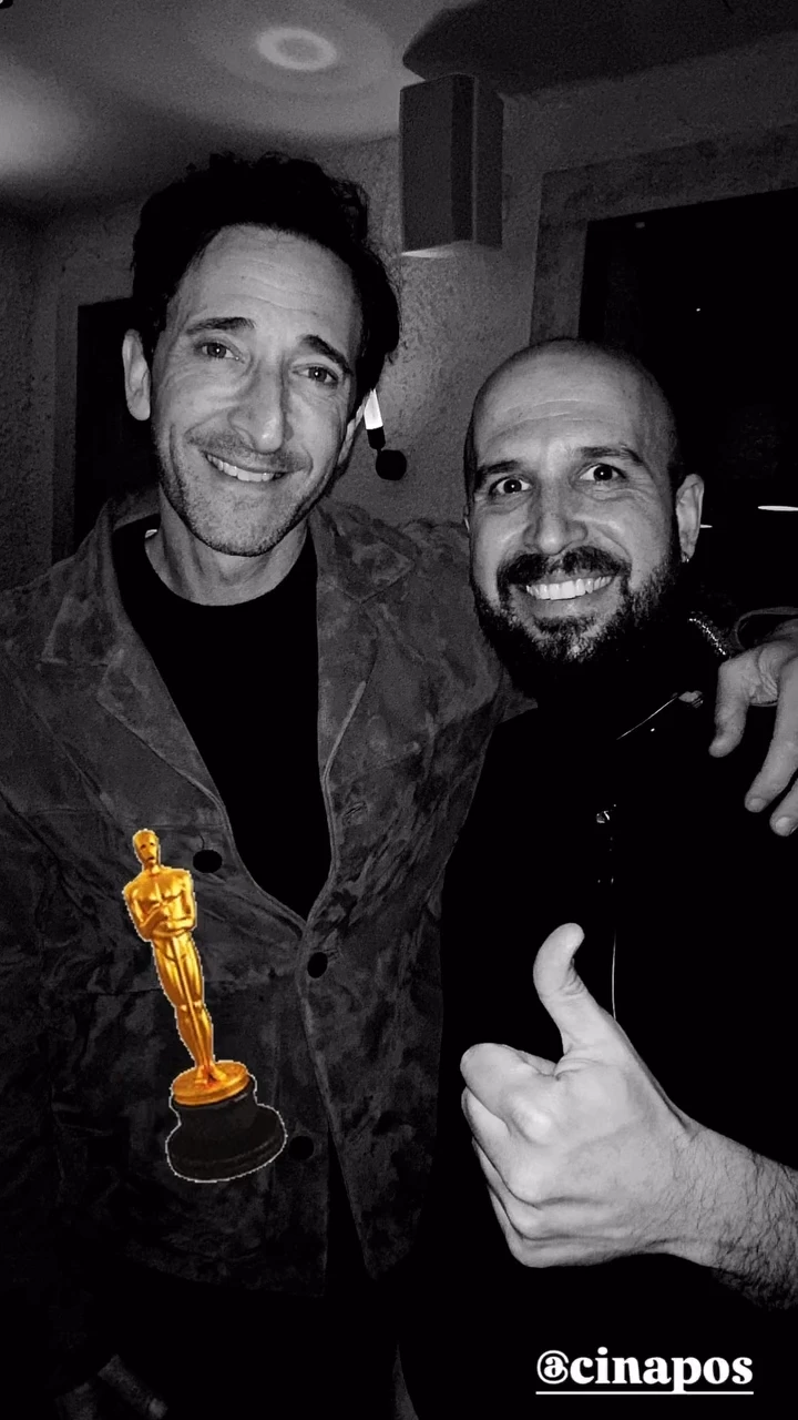 Adrien Brody | Σε ελληνικό γλέντι με μπουζούκι και συρτάκι στο Cinapos μετά το show της COS στην Αθήνα