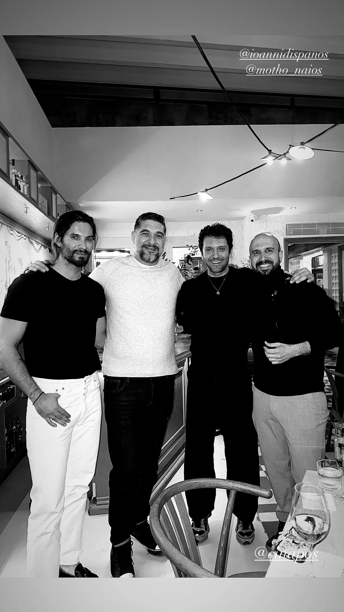 Γιώργος Καράβας, Πάνος Ιωαννίδης, Δημήτρης Μοθωναίος