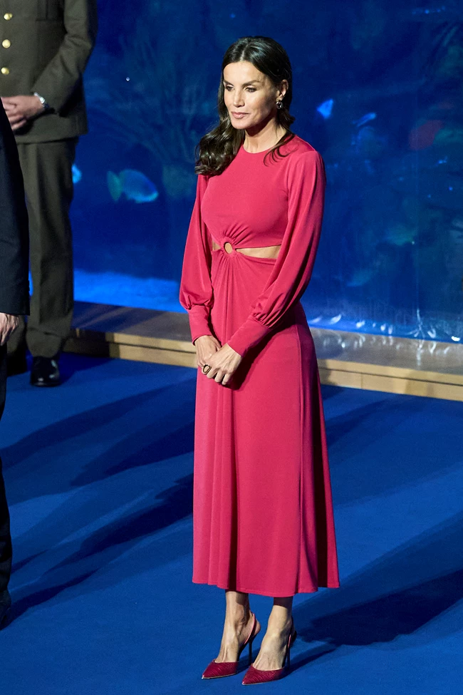 Η Φαίη Σκορδά φόρεσε το φόρεμα που θα είχε την έγκριση της βασίλισσας Letizia