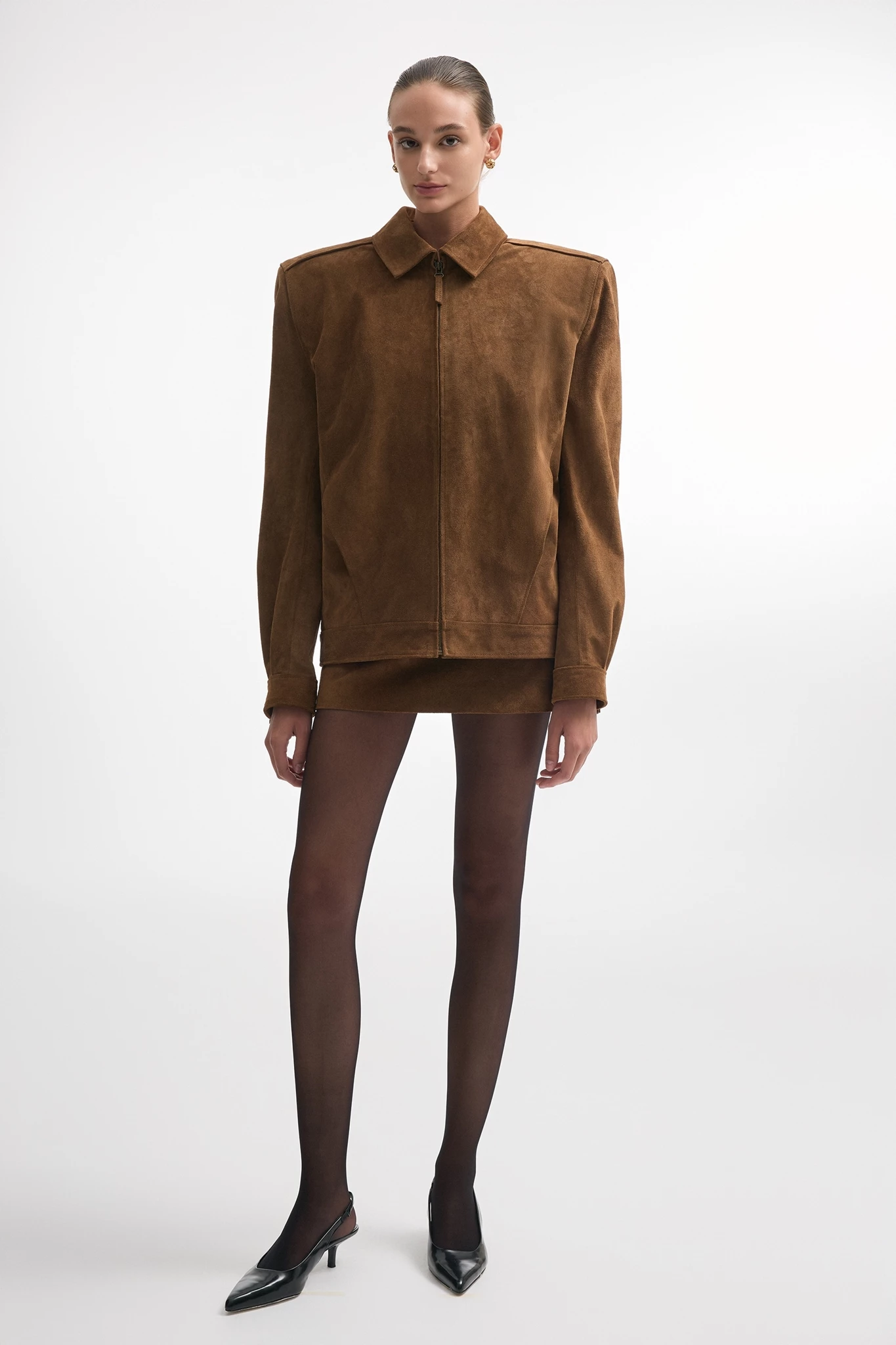 Leather jacket Nadia Rapti