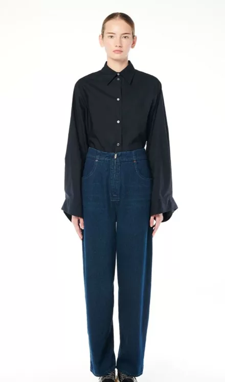 Carrot jeans-Blue, MM6 MAISON MARGIELA