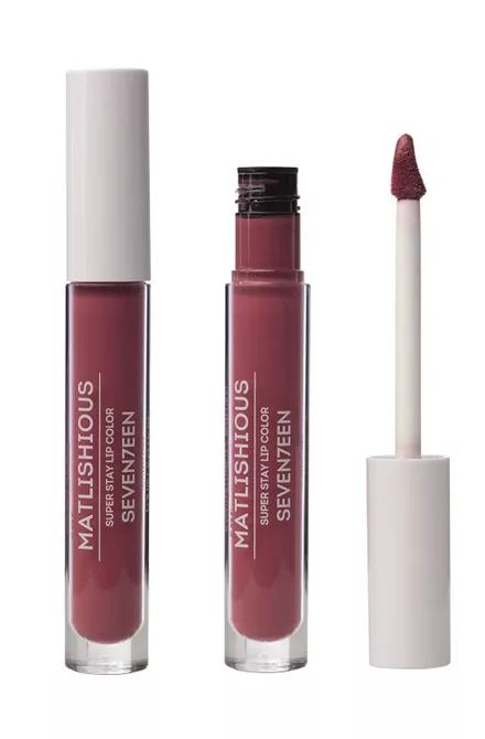 Ματ υγρό κραγιόν, Matlishious Super Stay Lip Color No.26, Seventeen (11,60€)