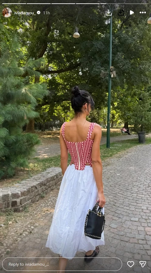 Η Ήβη Αδάμου φόρεσε τις viral μπαλαρίνες με τον πιιο girly τρόπο