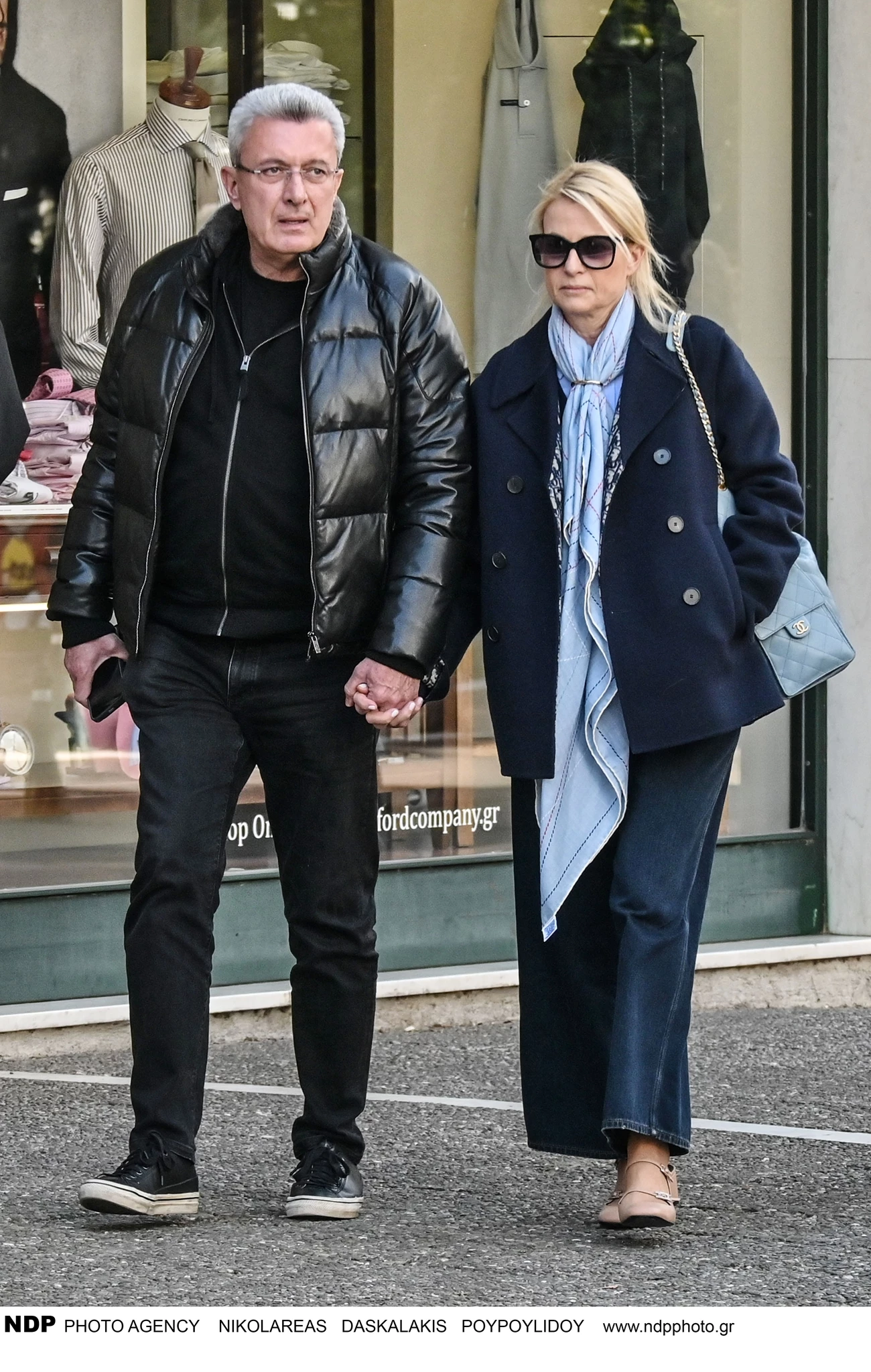 Νίκος Χατζηνικολάου & Κρίστη Τσολακάκη στην Κηφισιά