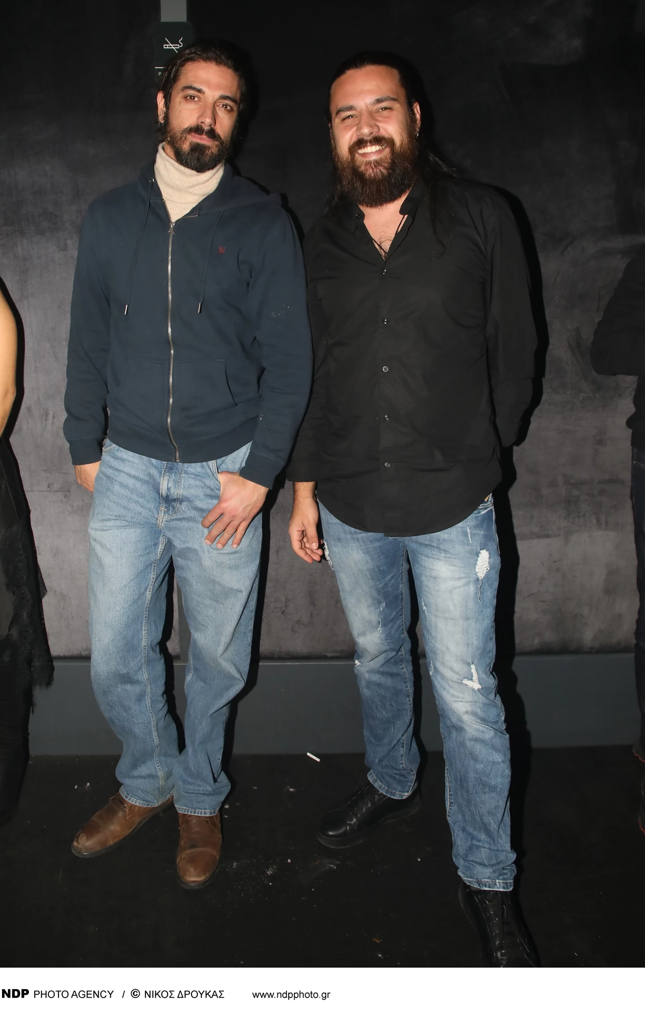 Ο Δημήτρης Γκοτσόπουλος σε σπάνια βραδινή έξοδο