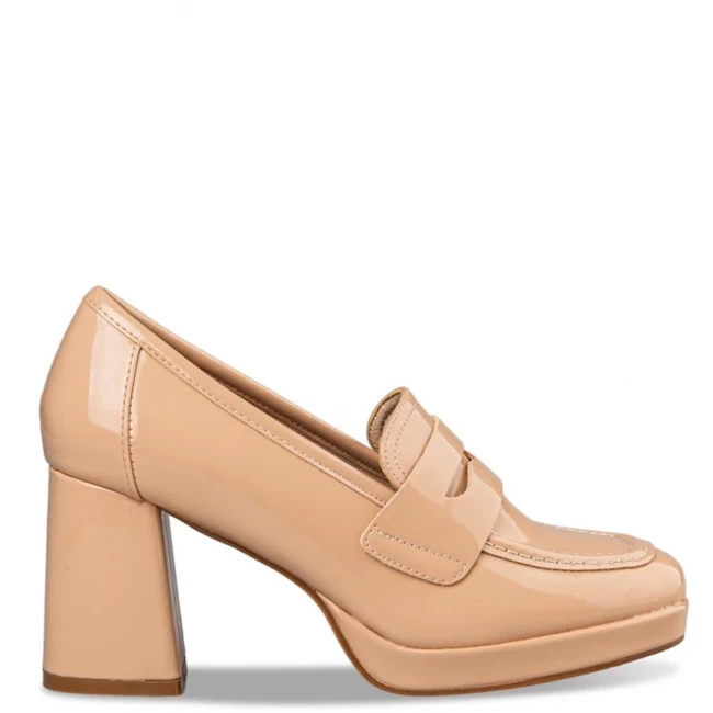 Platform heel loafers, Envie Shoes