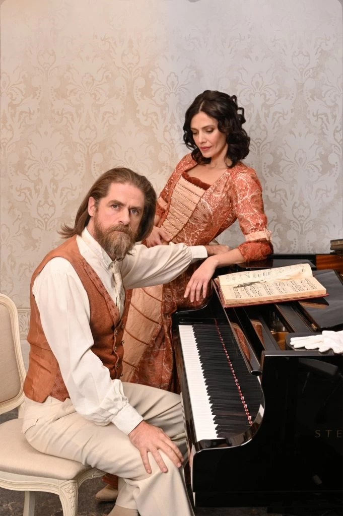 Ο Δημήτρης Λάλος και η Μαριλίτα Λαμπροπούλου