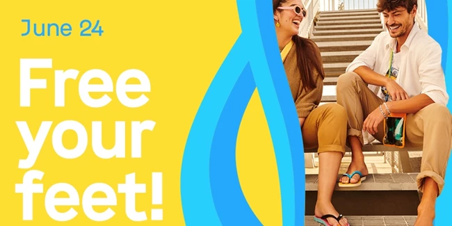 International Free Feet Day | Η Havaianas μας καλεί να ζήσουμε μία πραγματική Casual Friday