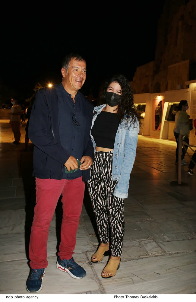 Family Time | Η σπάνια εμφάνιση του Σταύρου Θεοδωράκη με την κόρη του, Αργυρώ
