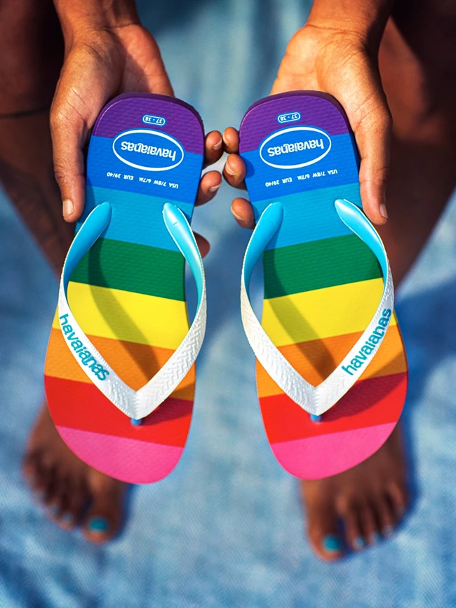 H Havaianas γιορτάζει την αγάπη με τη νέα συλλογή Pride