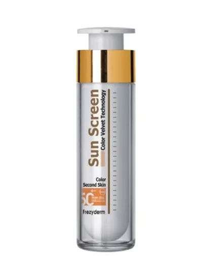 Sunscreen Color Velvet face cream, SPF 50+, Frezyderm