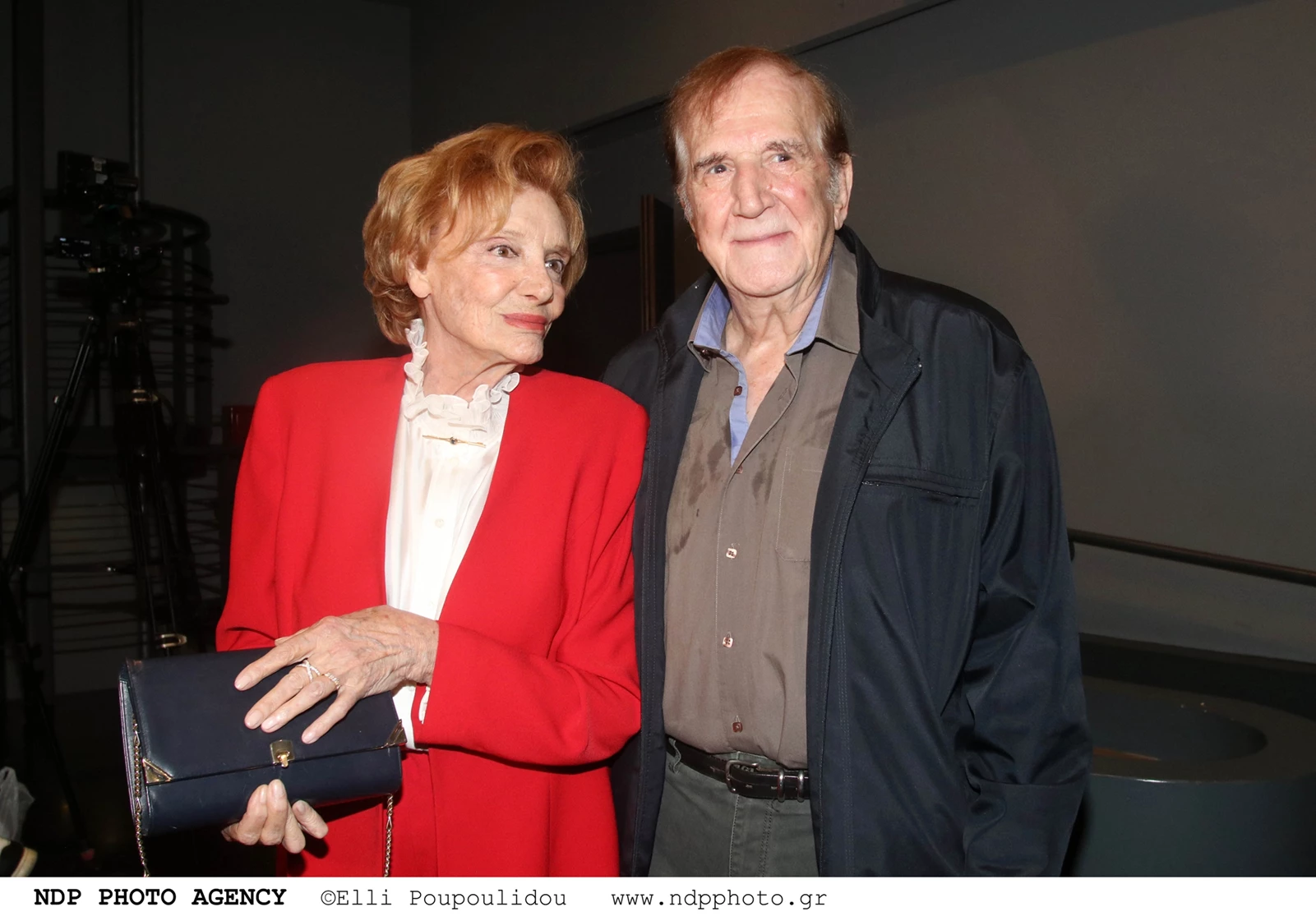 Η Μάρω Κοντού με τον Γιώργο Κωνσταντίνου στην πρεμιέρα "Κάθε Πέμπτη κύριε Γκρην'