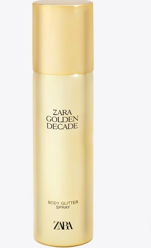Golden Decade Body Glitter Spray