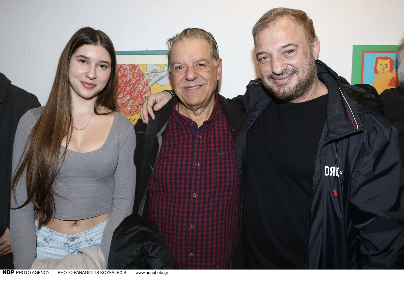 Χάρης & Βενετία Σώζου και Χρήστος Φερεντίνος στην γκαλερί Αγκάθι