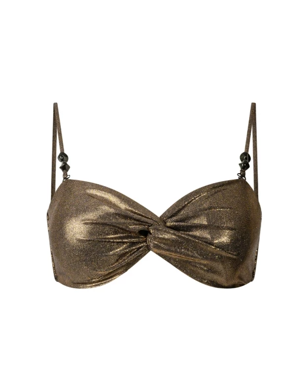 Σουτιέν μαγιό μπικίνι lurex Pink Woman