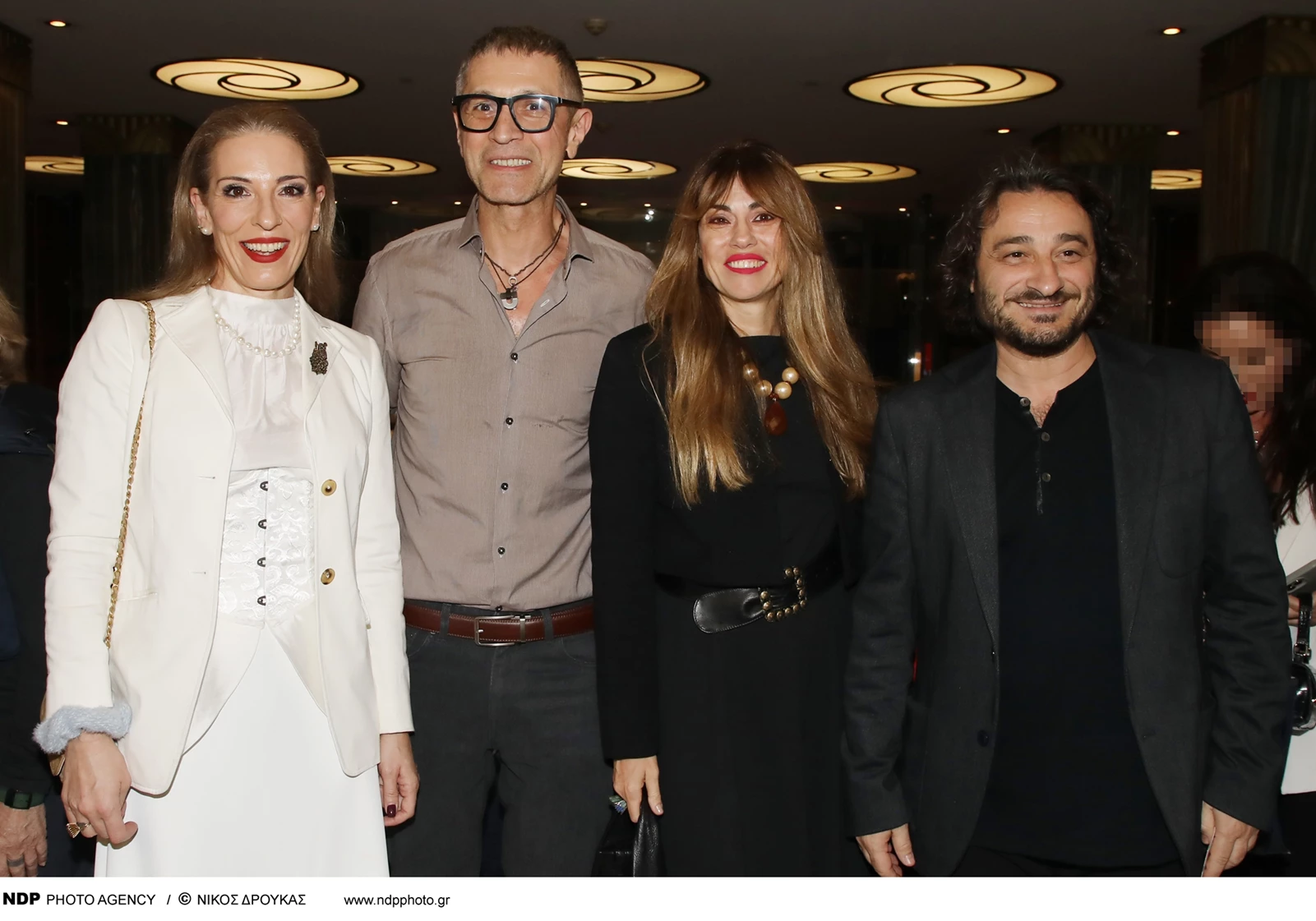 Βασίλης Χαραλαμπόπουλος & Λίνα Πρίντζου | Σπάνια κοσμική έξοδος για το γνωστό ζευγάρι