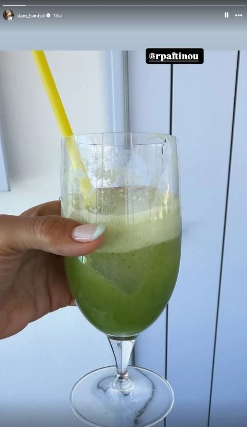 Σταματίνα Τσιμτσιλή smoothie
