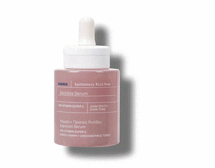 Άγριο Τριαντάφυλλο Διφασικό Serum Λάμψης με Vitamin Super C, KORRES