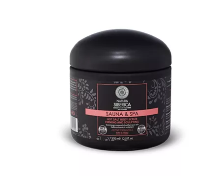 Hot Salt Body Scrub Firming & Sculpting, Natura Siberica