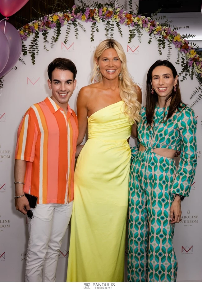 Mary Vytinaros, Δημήτρης Χατζηγεωργίου του MM SHOWROOM, Ινώ Στεφανή, Kelsey Weier