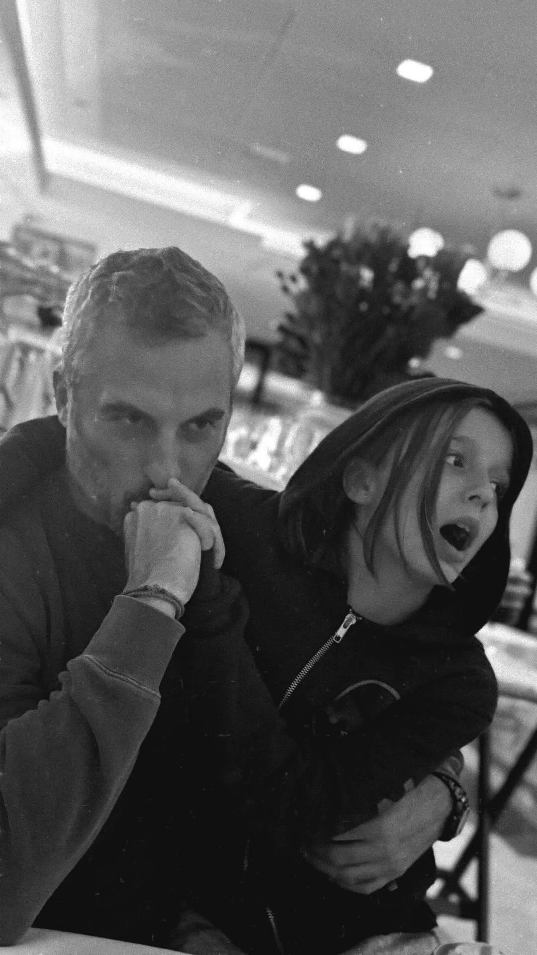 Θανάσης Πανουργιάς με τον γιο του