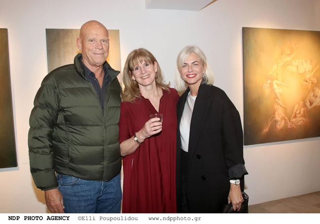 Η Χριστίνα Κοντοβά και ο Τζώνη Καλημέρης στην πρώτη τους κοινή εμφάνιση μετά τον χωρισμό τους