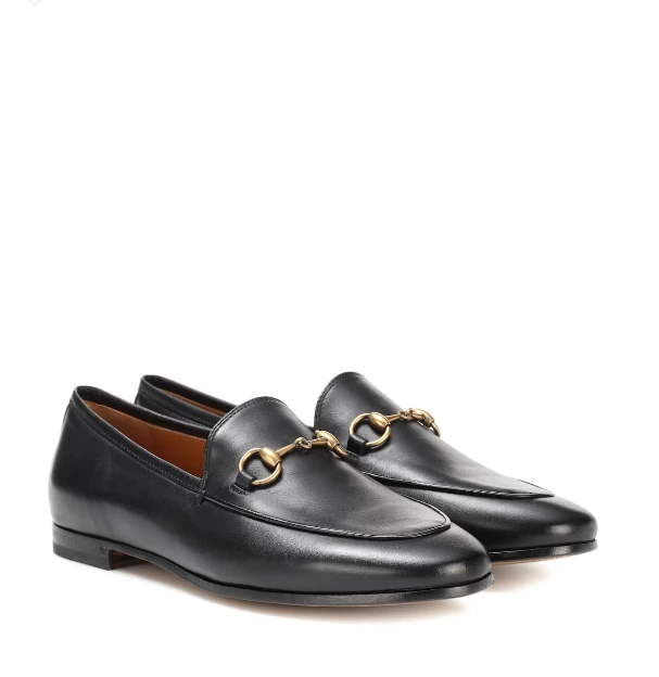 Gucci Jordaan Leather Loafer