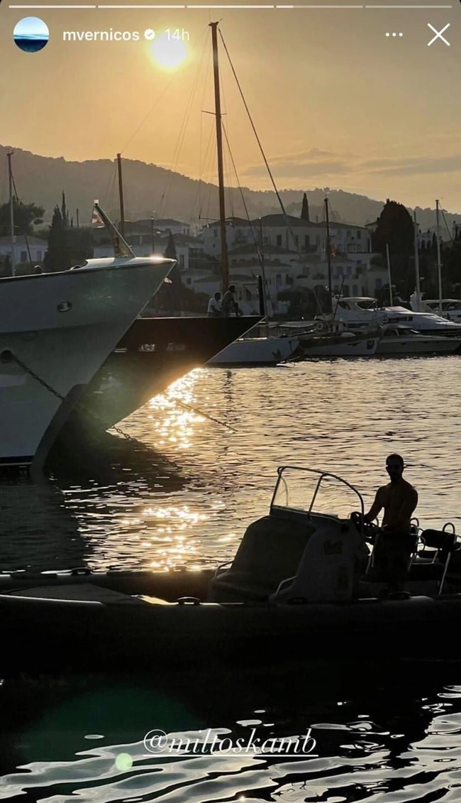 Μαρίνα Βερνίκου | Απαθανατίζει τον σύζυγο της, Μίλτο Καμπουρίδη, σε ένα ονειρεμένο φωτογραφικό στιγμιότυπο