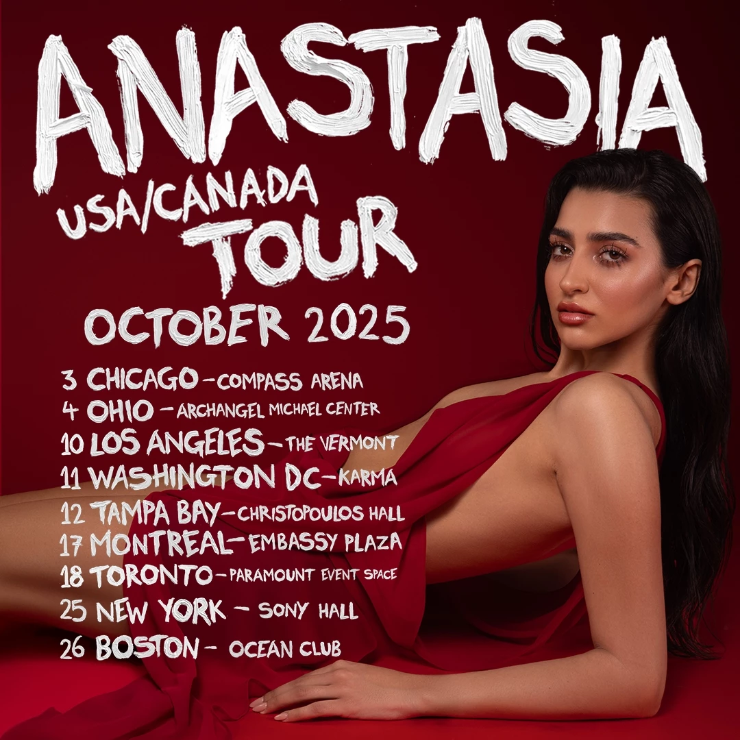 Η πρώτη περιοδεία της Αναστασίας σε Αμερική και Καναδά είναι γεγονός
