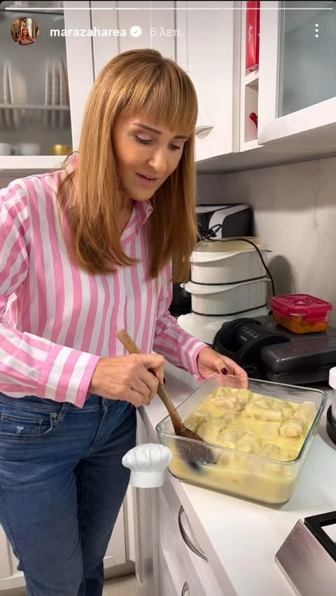 Στην κουζίνα της Μάρας Ζαχαρέα