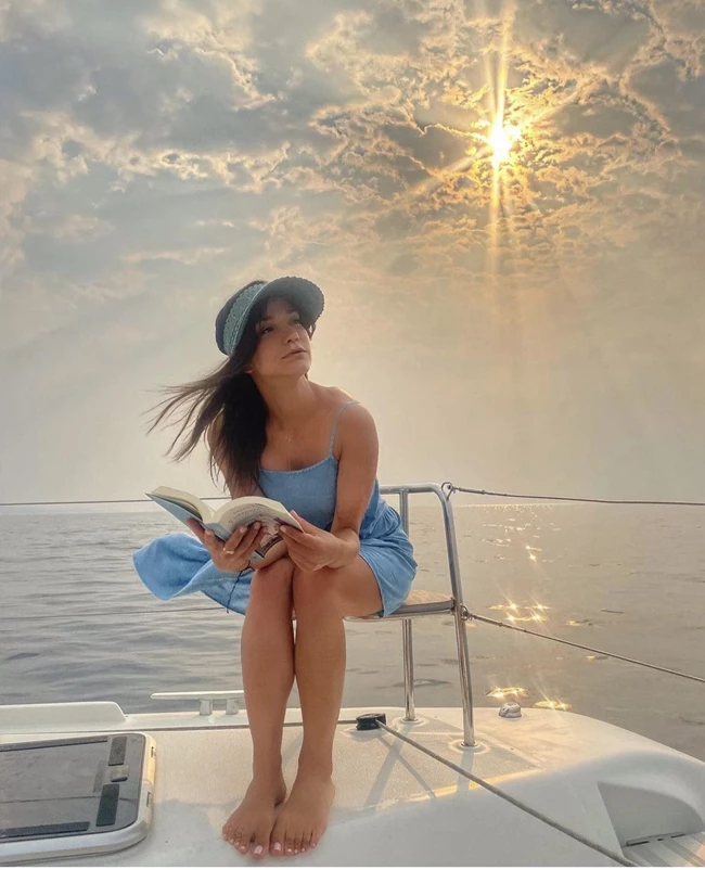 Η Κατερίνα Γερονικολού εντελώς αμακιγιάριστη