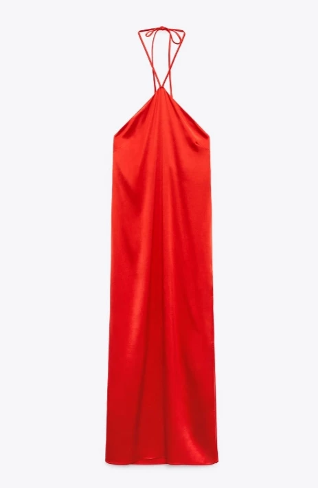 Το κόκκινο φόρεμα από τη Zara που θα φορούσε μία fashionista τα Χριστούγεννα