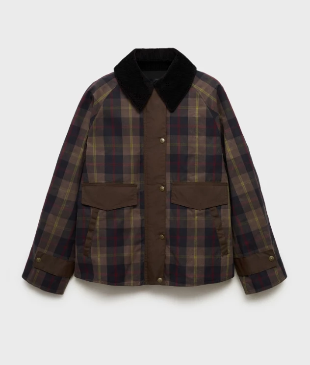 Αυτό το καρό μπουφάν από τη Mango θα είναι τα καλύτερα χρήματα που έχεις ξοδέψει ποτέ