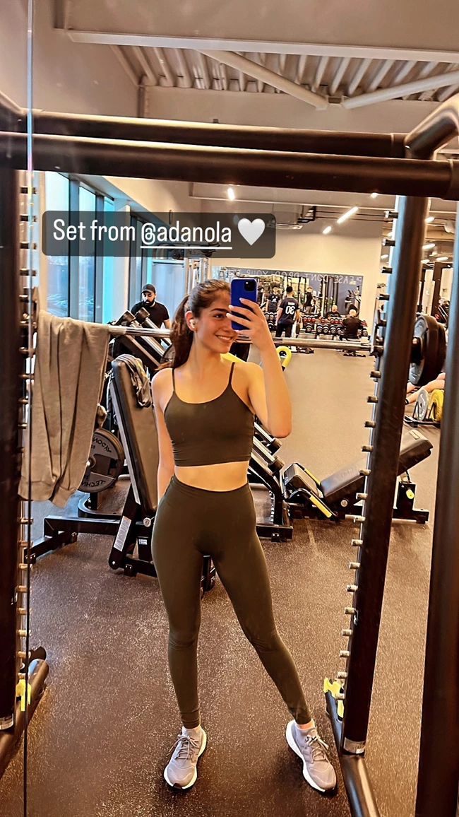 Μελίνα Νικολαΐδη | Στο γυμναστήριο του συντρόφου της με το πιο σέξι outfit γυμναστικής